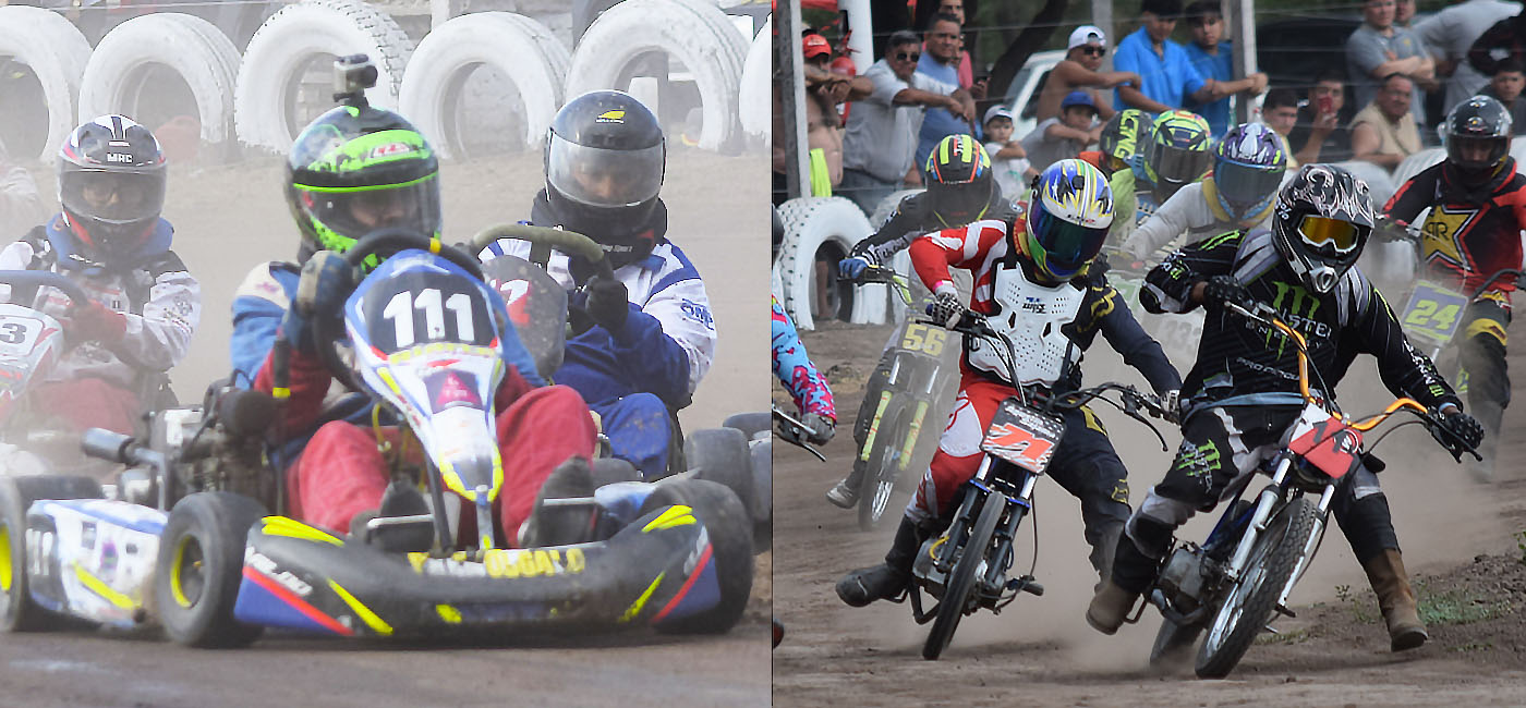 Numeroso parque de karting y motos abren fuego en el «Illescas»